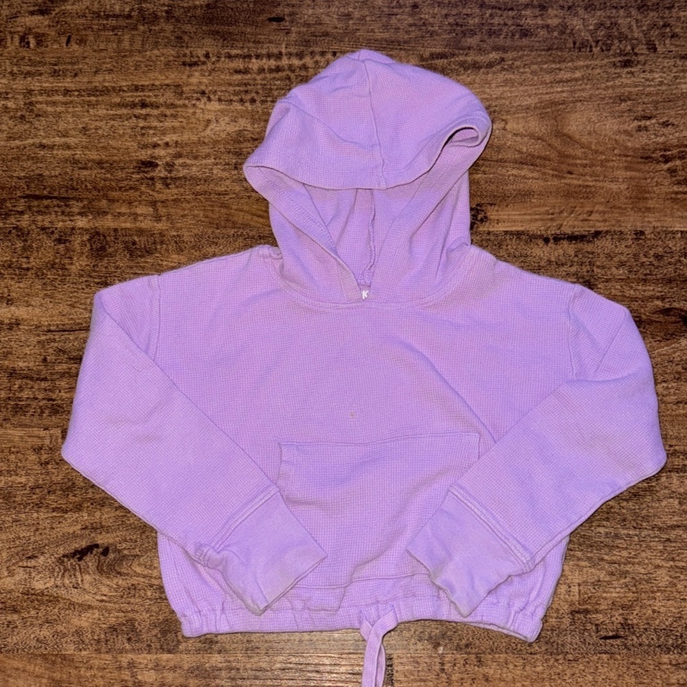 Girls crop top with adjustable tie - size 6/6x
